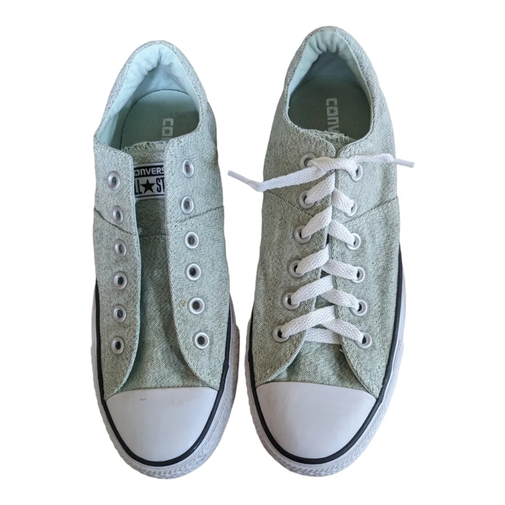 Converse All Star Madison Ox Femme Sneaker Shoe Low Top Mint Julep Size 10 - Picture 2 of 9